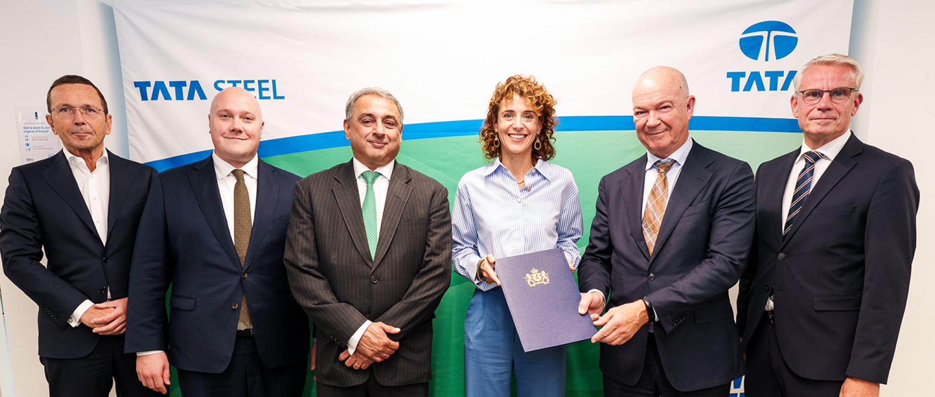 Intentieovereenkomst Tata Steel en overheid