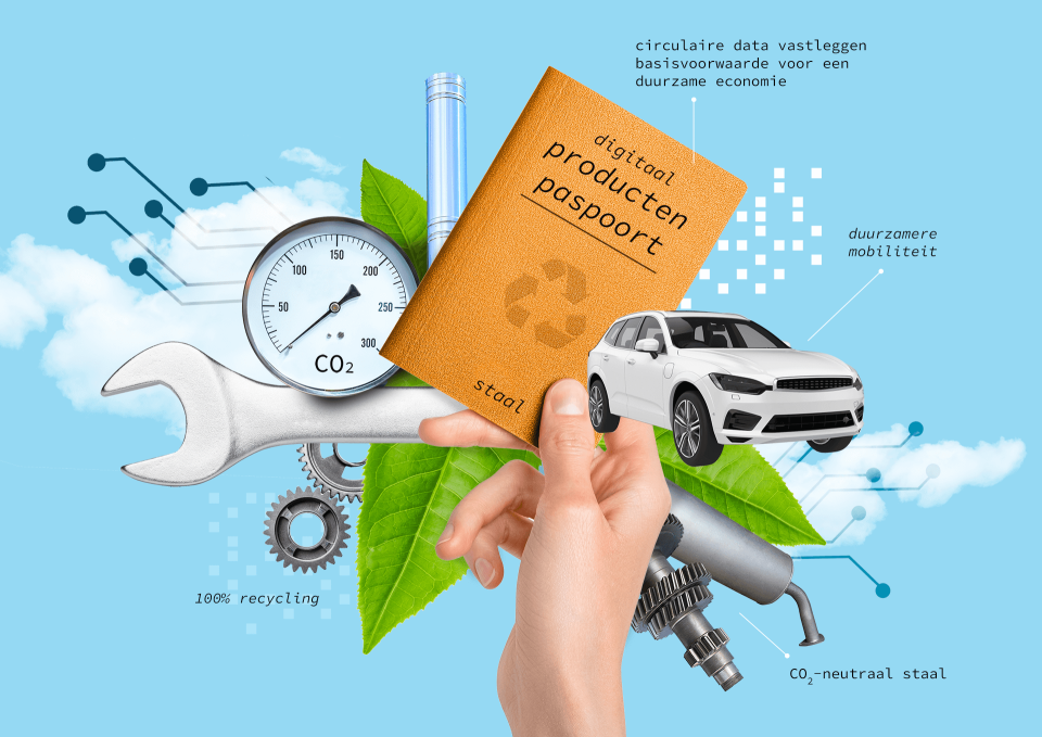 Digitaal productpaspoort voor staal is essentieel voor circulariteit Digitaal productpaspoort voor staal is essentieel voor circulariteit