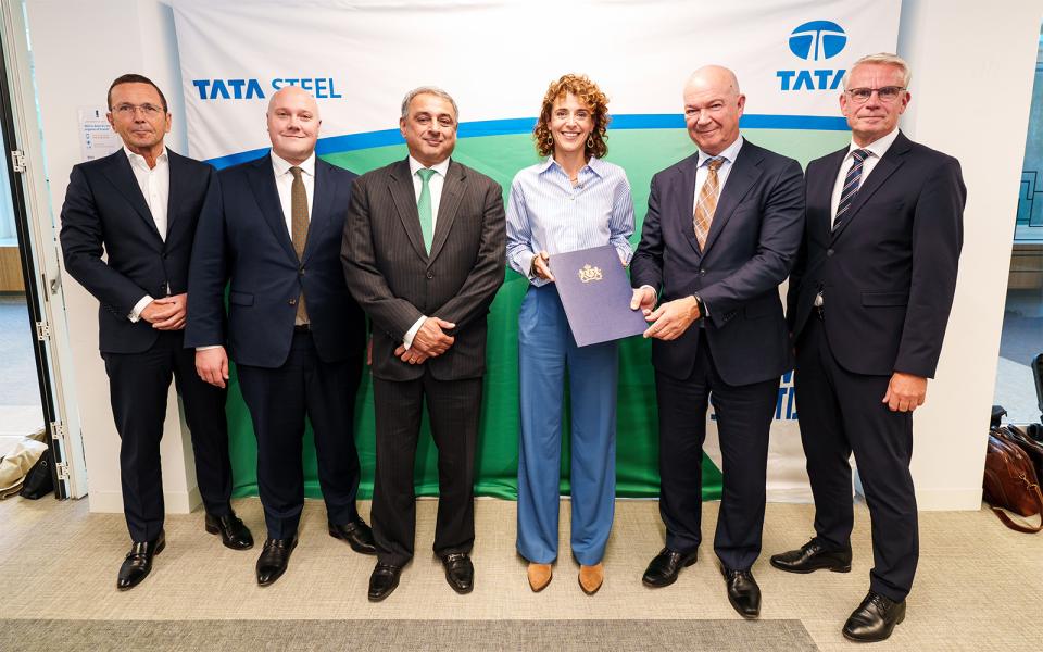 Intentieovereenkomst Tata Steel en overheid