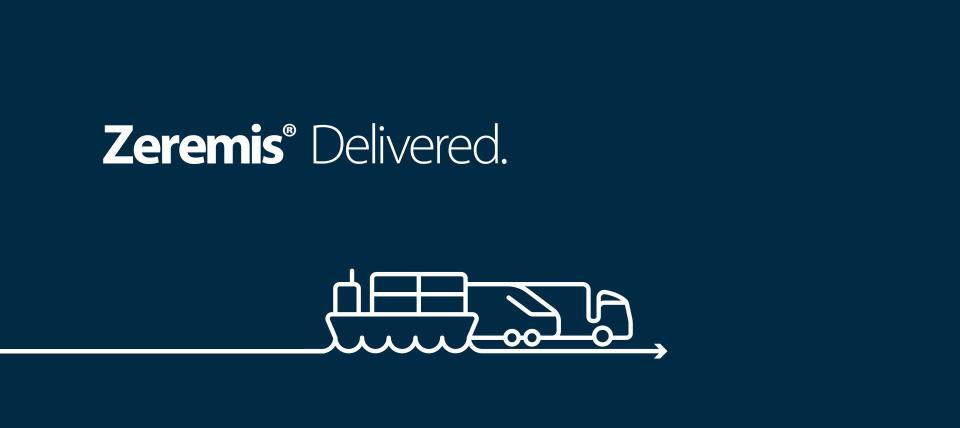 Zeremis Delivered