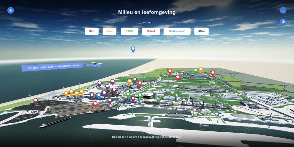 Roadmap plus - interactieve kaart